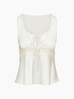 Aritzia Wilfred Satin Picnic Camisole